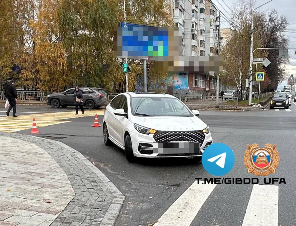 Иномарка сбила 12-летнего школьника в Уфе