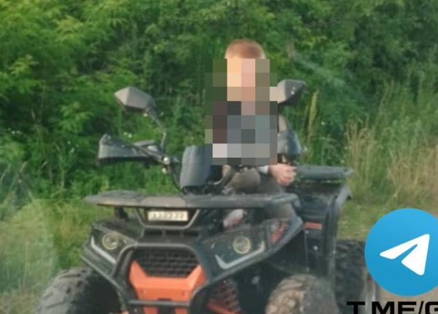 В Уфе поймали 7-летнего водителя квадроцикла
