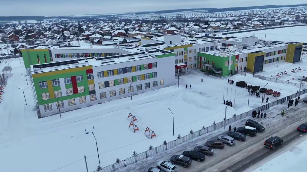 В деревне Шмидтово под Уфой открыли новую школу