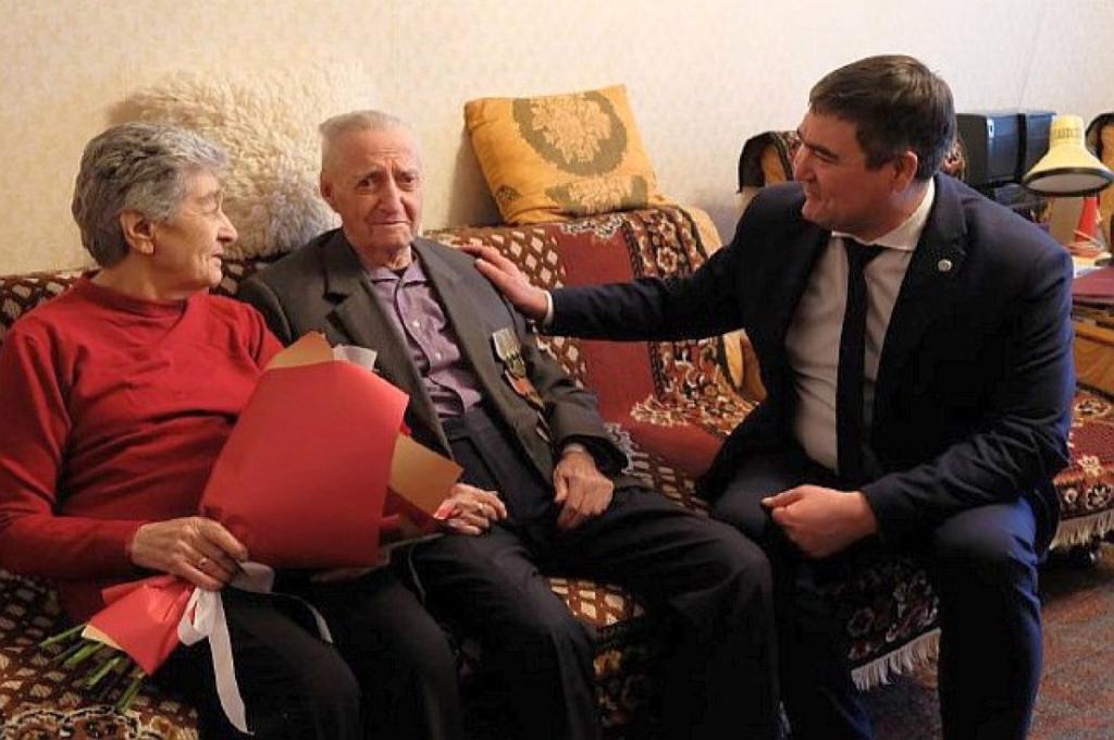 В Уфе ветерану ВОВ исполнилось 100 лет