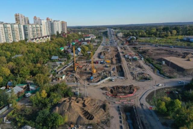 В Уфе начали строить транспортную развязку на пересечении улиц Генерала Рыленко и Пугачева