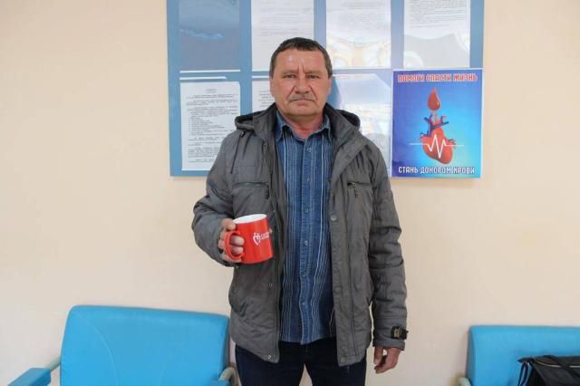 Сдавшего кровь 143 раза жителя Башкирии признали лучшим донором России 