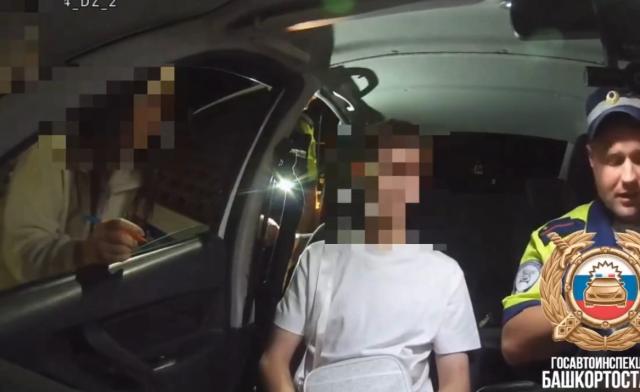 Пьяного подростка за рулем автомобиля поймали в Стерлитамаке Пьяного подростка за рулем автомобиля поймали в Стерлитамаке