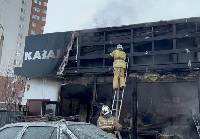 В Уфе после пожара в затонском кафе возбудили уголовное дело