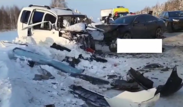 В тройной аварии в Краснокамском районе погиб 52-летний уфимец