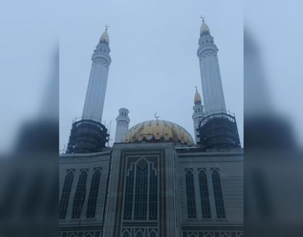 В Уфе устанавливают причину падения купола с минарета мечети «Ар-Рахим»