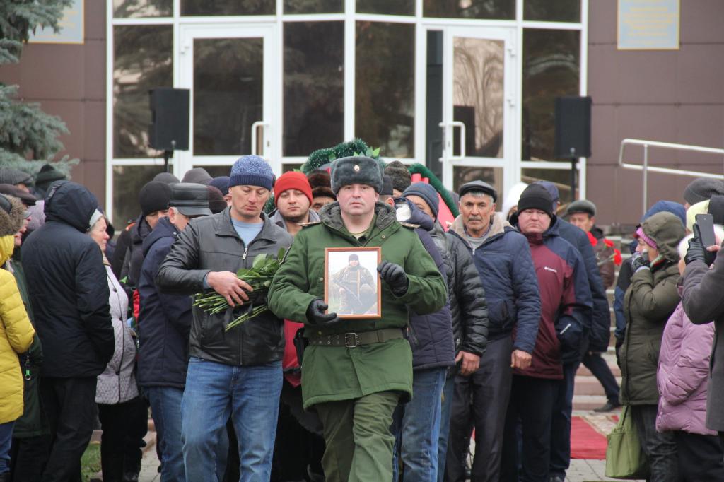 В Башкирии простились с мобилизованным, погибшим в ходе спецоперации на Украине