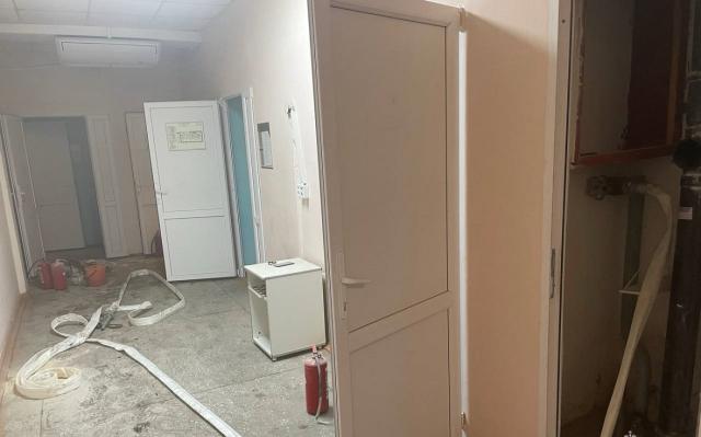 В наркодиспансере Стерлитамака произошел пожар с пострадавшим