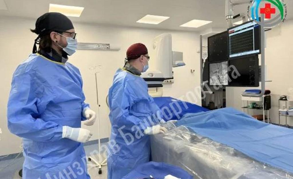 Уфимские врачи впервые провели стентирование артерии в брюшной полости