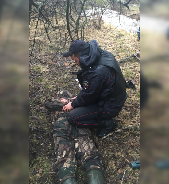 В сети появилось видео задержания подозреваемого в жестоком убийстве в Башкирии