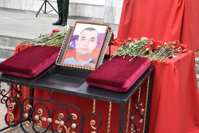 В Башкирии простились с погибшим на СВО 49-летним добровольцем Насыром Нафиковым