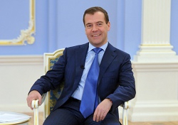 Дмитрий Медведев: "Деловая Россия" развивает отечественное производство, укрепляет его конкурентоспособность
