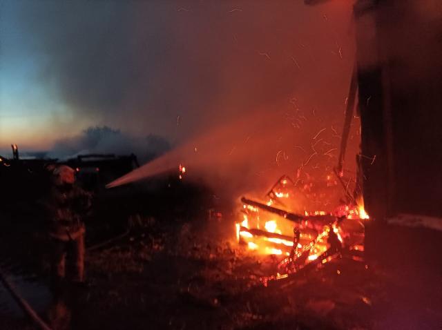 В Башкирии сгорел жилой дом: есть пострадавшие