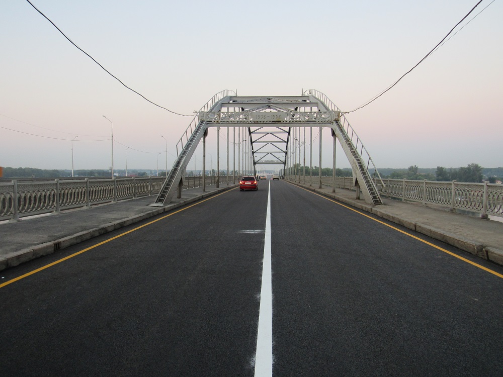 В Уфе после ремонта открыли Бельский мост – первый фоторепортаж