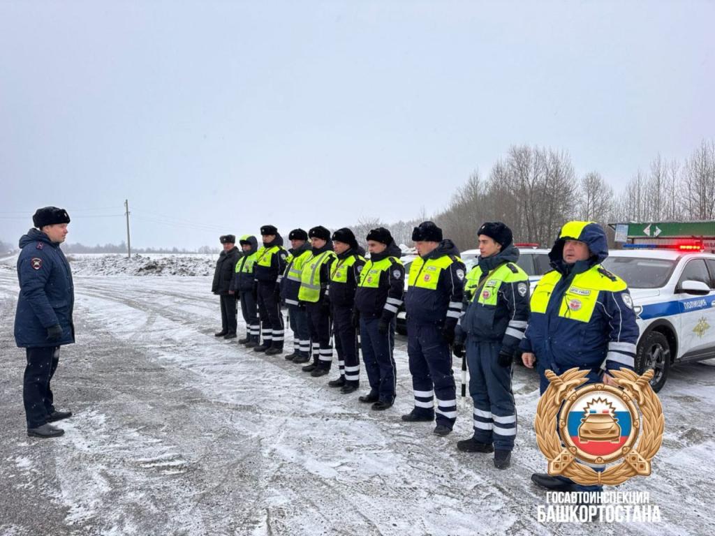 На трассе М-5 в Башкирии проходят массовые проверки водителей