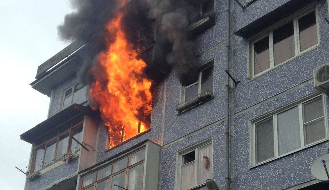 В Уфе уголовник сжег квартиру бывшей жены, пока её не было дома