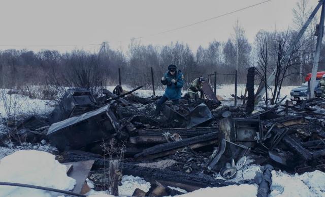 В Башкирии мать с ребенком погибли в пожаре