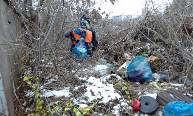 С улиц Уфы за неделю было вывезено более 1000 кубических метров мусора