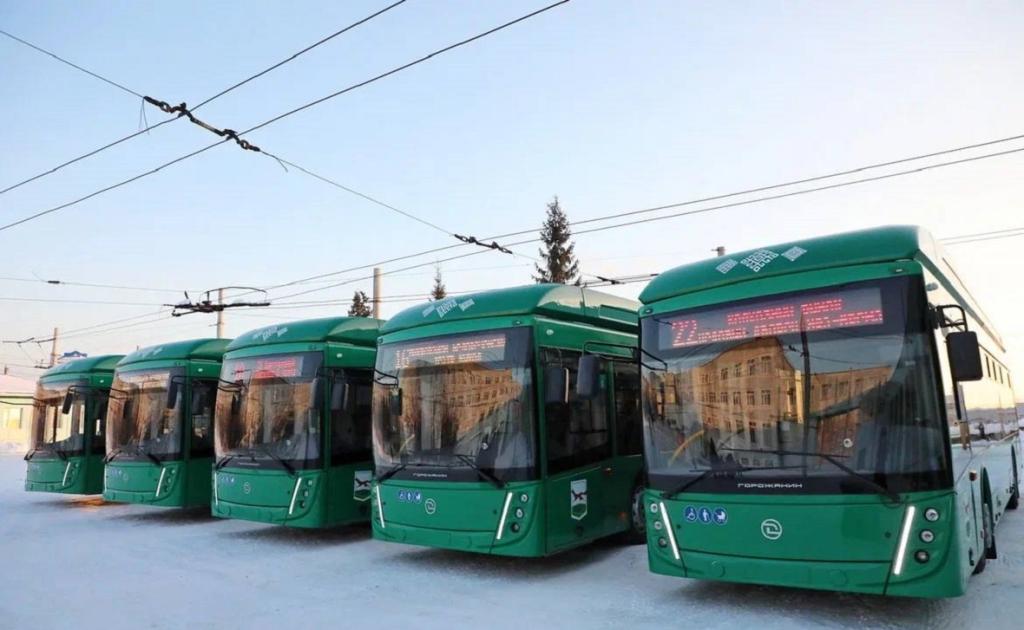 В Уфе закупили пять новых троллейбусов