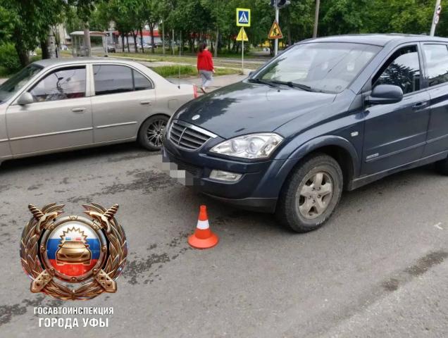 25-летняя девушка и 3-летний ребенок пострадали в ДТП в Уфе