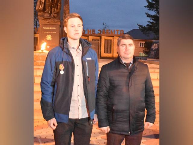 Студента БашГУ наградили медалью «За воинскую доблесть»