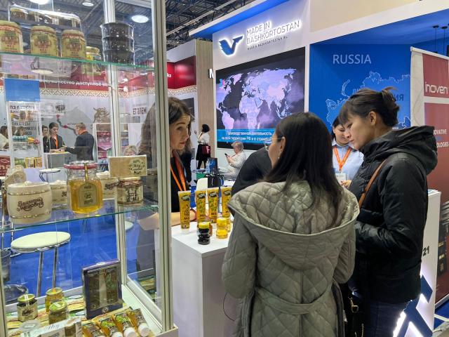 Семь башкирских компаний приняли участие в продуктовой выставке в Казахстане