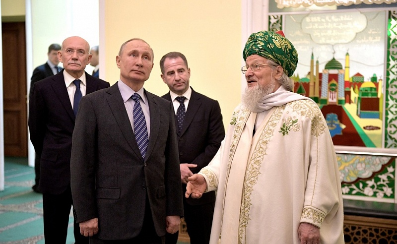 Владимир Путин положительно оценил рост числа мечетей в Башкирии