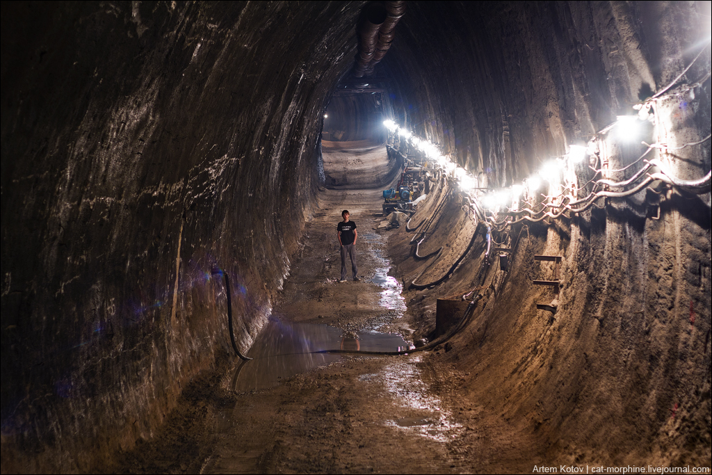 Как выглядит изнутри  масштабное подземное строительство Восточного выезда из Уфы: фоторепортаж