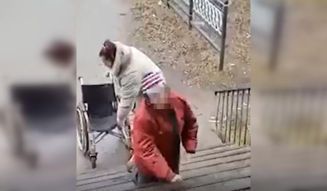 Бастрыкин поручил проверить видео с подростком-инвалидом из Башкирии, который вынужден подниматься по лестнице на коленях