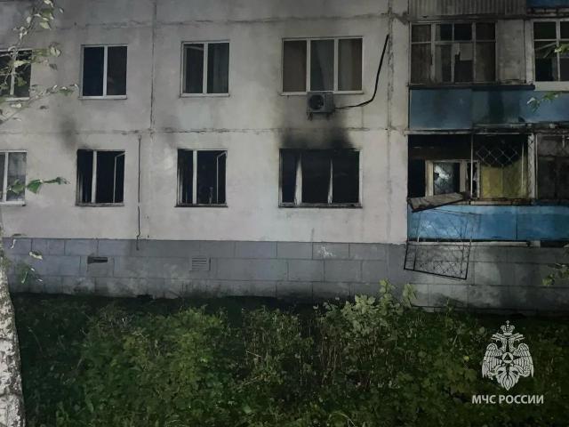 Три человека пострадали при пожаре на улице Тухвата Янаби в Уфе
