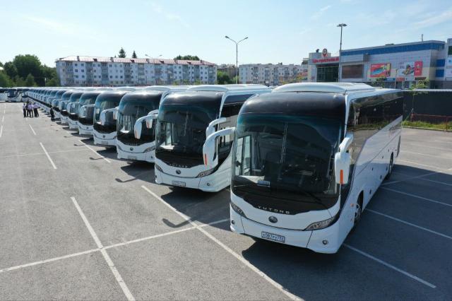«Башавтотрансу» передали 30 новых туристических автобусов