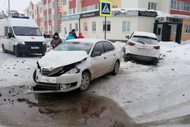 В Башкирии в аварии пострадал пенсионер