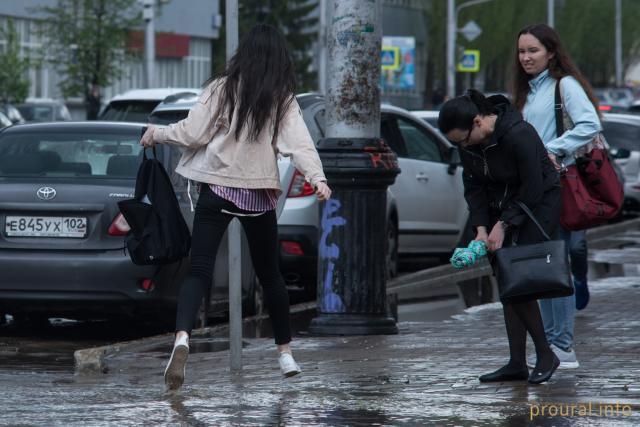 Жителей Башкирии ждет дождливое начало недели