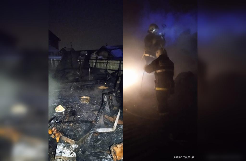Ночной пожар унес жизнь 43-летней уфимки