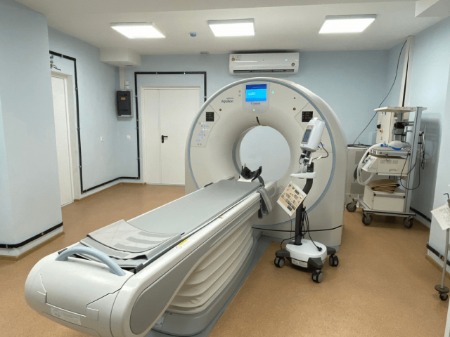 В больнице Нефтекамска введен в эксплуатацию новый компьютерный томограф