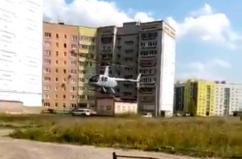 Стало известно имя олигарха, которому принадлежит вертолет, севший во дворе в Стерлитамаке