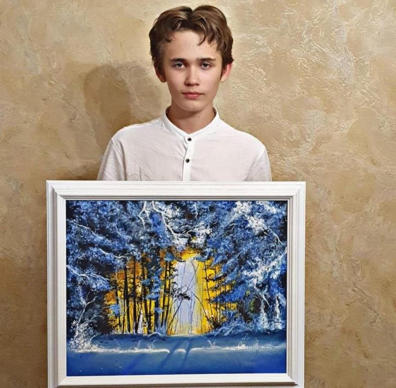 Подросток из Башкирии победил в международном конкурсе художников