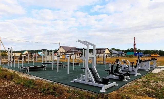 В Башкирии открыли десять новых уличных спортплощадок В Башкирии открыли десять новых уличных спортплощадок