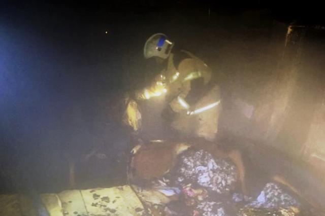 В Башкирии пожар унес жизни двух мужчин