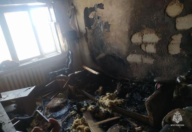 В Башкирии неосторожность при курении стала причиной пожара