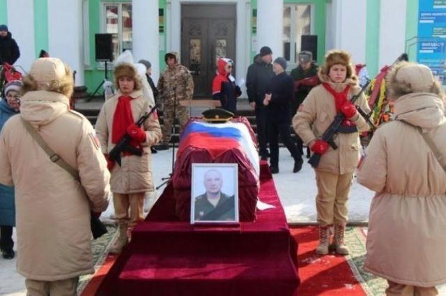 В Башкирии простились с погибшим военнослужащим Русланом Ахметшиным